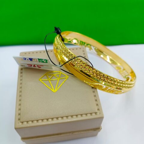 Kultari Gold Plated Mens Kada: A Classic Symbol of Success