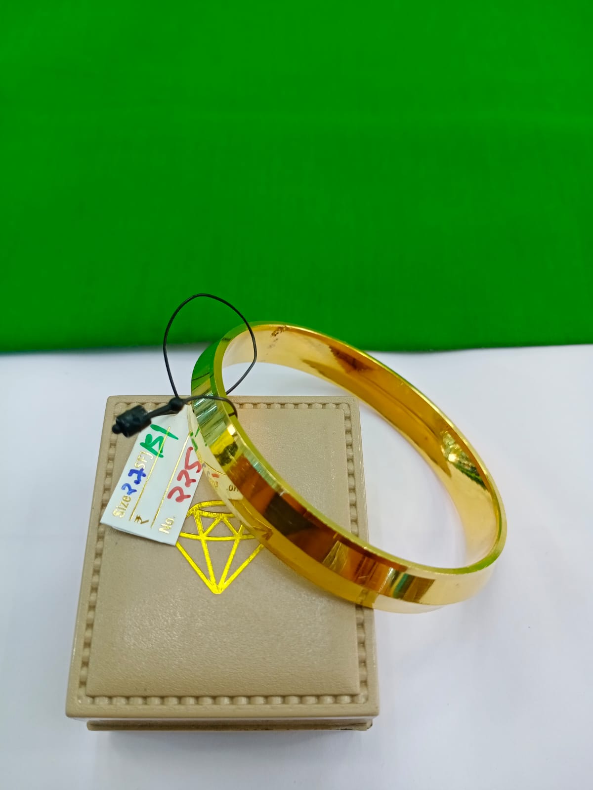 Gold Plated Designer Imported Flexible Rope Style Wraparound Kada Bang –  Shining Jewel