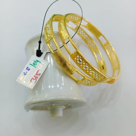 Kultari Gold Plated Bangles