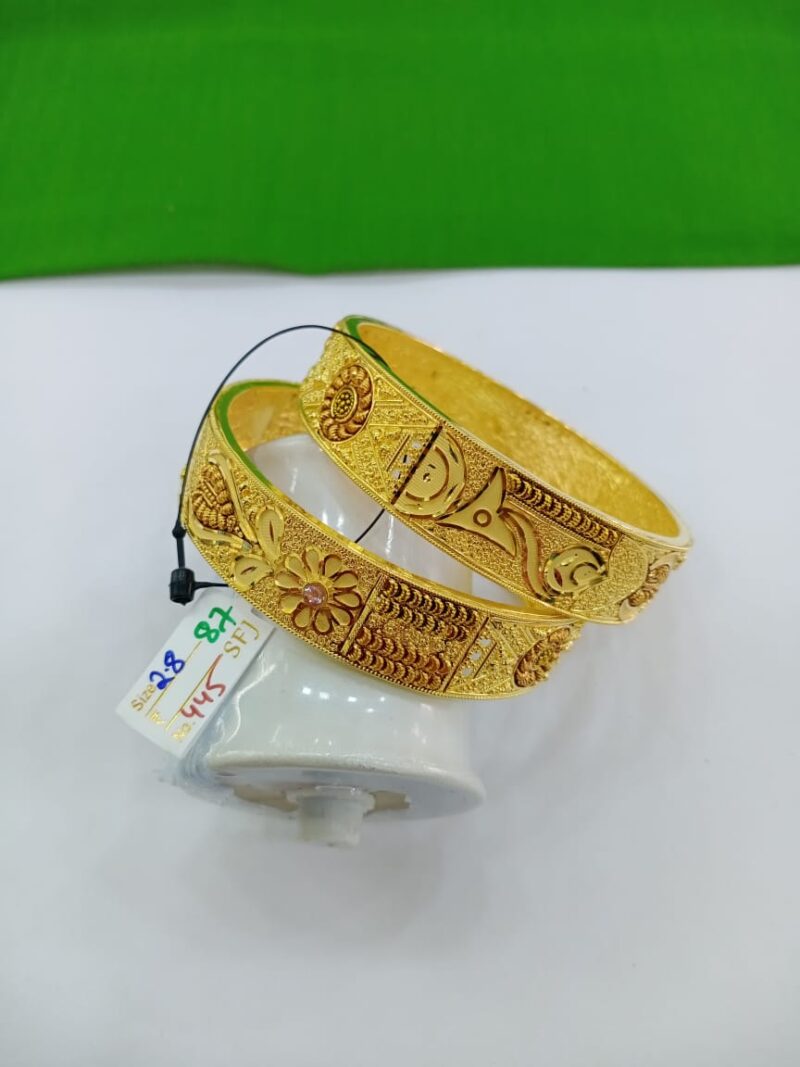 Kultari Gold Plated Bangles for Any Occasion